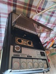 GENERAL ELEKTRIK Kaset Çalar - KAset Dönüyor ama sarma yok - ses zayıf - Kaset Kapağı manuel açılıyor (Bakıma İhtiyacı var)