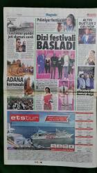 Hürriyet Gazete 9 Nisan 2018 İstanbul Taksi A.Ş,Burcu Esmersoy,Recep Tayyip Erdoğan,Emine Erdoğan,Aslı Zeynep Ertürer,Mustafa Ilıcalı,Burak Özçivit,Kerem Bürsin,Erol Evgin,Şevval Sam,Patrick Dempsey,Jillian Fink,Melisa Sozen,Harlan Coben,Kerimcan Durmaz,Ezgi Mola,Michelle Dockery,Erdoğan Demirören,Aydın Doğan,Russell Crowe,Bekir Bozdağ,Abdullah Abdullah,Çizgili Eğlence,Voyage - MINI Reklamı