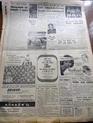 Cumhuriyet Gazetesi - 28 Mayıs 1960 - Türkiyenin Kahraman Silahlı Kuvvetlerimiz Tarafından İdaresinin İkinci Günündeyiz - Meclis Feshedildi Yeni Anayasa Ve Demokratik Müesseselerin Kurulma Hazırlığına Başlandı - Milli Birlik Komitesi Başkanı Orgeneral Cemal Gürsel'in Milletimize Hitabesi - İsmet İnönü Sağ Ve Sıhhatte - Bir Hukukçular Heyeti Yeni Anayasa Hazırlıyor - Adnan Menderes Kütahya Yolunda Yakalandı - Celal Bayar - Refik Koraltan - 27 Mayıs Hareketin Nasıl Hazırlandı - Dönüm Noktası Yazan Nadir Nadi -  Yıldızlar Mahallesinde Komiserdim Beverly Hills Yazan Clinton Anderson Yazı Dizisi - Dümensiz Gemi Yazan Rikkat Köknar Yazı Dizisi - Yıldızların Filmini Çeken Bir Roket Atıldı -  Dün Radyoda Okunan Şiirler - Bütün Dünya Radyoları Bizden Bahsetti - Resimli Roman Başkasının Günahı Çizen Yves Sayol - Adını Kaybeden Adam Çeviren Hatice Vildan - Prenses Margaret'in Düğünü Yeni Modaya İlham Verdi - Kahraman Ordumuzun İdareyi Eline Alması Üzerine Spor Müsabakalarının Durumu Aydınlanacak