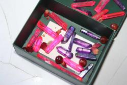 Aura Kuvars Doğal Taş Uç TOPLU LOT HALİNDE HEPSİDE GÖNDERİLECEKTIR DEĞERLİ ÜRÜNLER (TEKNIK MAVI KUTU