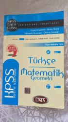 DATA YAYINLARI KPSS TÜRKÇE MATEMATİK GEOMETRİ KONU ANLATIMI KONU TESTİ DENEME SINAVLARI  ÇIKMIŞ SORULAR