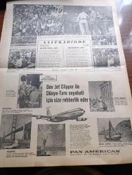 Vatan Gazetesi - 30 Mayıs 1960 - Ele Geçen Yaman Fırsat Yazan Ahmet Emin Yalman Köşe Yazısı - Devlet Ve Hükümet Başkanı Orgeneral Cemal Gürsel Tarafından Kurulmuş Olan Kabinenin İlk Toplantısı Bugün - Devlet Başkanı Cemal Gürsel İsmet İnönü Ve Osman Bölükbaşı İle De Görüştü - Yeşilköy'den Geçen İran Şahı'nın Beyanatı Milli Hareket Türkler İçin Hayırlı Olmuştur - Adnan Menderes Seçildiği Yerde Sabık Oldu -  Fatin Rüştü Zorlu'nun Hazinesi - İnsan Bir Yerde Bellidir Yazan Mehmet Seyda Yazı Dizisi - Abdülmecid'in Haremi Hümâyunu Yazan Nahit Sırrı Örik Yazı Dizisi - Kanlı Perşembe - Hoş Memo Karikatür Çizen Al Capp - İyi Gitmeyi Bilmediler Yazan Oktay Akbal Köşe Yazısı - Selam Sana Gece Yarısı Hastaneden Kaçırılan Polis Jipi İle Meçhul Yolculuğa Çıkarılan Şehit - Gece Gondolları Yazan Albert Jean Yazı Dizisi - Üç Köyde Sinema Açıldı - Lüp Lüp Amca Çizen Ric - Tonton Agah Çizen Sade Yalçın - Stiv Roper Çizen Saunders Ve Waggon - Anıtkabir'de Şiir Behçet Kemal Çağlar - Pan American