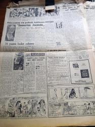 Cumhuriyet Gazetesi - 24 Aralık 1960 - Dikensiz Gül Olmaz Yazan Nadir Nadi Köşe Yazısı - Milli Birlik Komitesi'nin Kurucu Meclisle İlgili Tebliği Maksatlı Çevrelere İhtarda Bulunuldu - Börekçi Ali'nin Bu Sabah İdamı Bekleniyordu - Temsilci Seçme Faaliyeti - Yüksek Adalet Divanı Ve Soruşturma Kurulu İle İlgili Kanunun Metni - Bazı Düşükler Umumî Mahkemeye Sevkedilecek - İnkılap Şehidi Kubilay'ın Şehadetinin Yıldönümü - Şemseddin Günaltay Dünkü Celsede Celal Bayar'ı Şiddetle İtham Etti - Atatürk Heykeline Saldırının 11 Zanlısı Dün Birbirleri İle Yüzleştirildi - Moskova Patriği Aleksi Dün Geldi - 10. Köy Yazan Fakir Baykurt Yazı Dizisi - Amerika'nın En Genç Başkanı Kennedy Hayatı Macera Ve Mücadeleleri Yazan James MacGregor Yazı Dizisi - Ruh Mikropları 147'lerin Affına Dair Yazan Halide Edip Adıvar Köşe Yazısı - Irak'taki Fransız Petrol Hissesinin Millileştirilmesi İsteniyor - Dünyanın En Pahalı Tablosu Somurtan Joconde - Galatasaray Ankaragücü Maçı - Can Bartu -Galatasaray Voleybolcuları