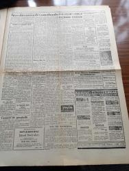Kudret Gazetesi - 11 Aralık 1960 - Kurucu Meclis Tasarısı Dün Kabul Edildi - Mecliste Partilerin 74 Temsilcisi Bulunacak - Bakanlar Tabii Üye Olarak Meclise Katılacaklar - Milli Birlik Komitesi De 18 Üye Seçecek - Güllüşah Ve Aşık İhsanı Burdur'da Tecavüze Uğradılar - Yüksel Adalet Divanı Başkanı Salim Başol Dün Ankara'ya Geldi - Ankara Barosunun Mutad Yıllık Kongresi Dün Yapıldı - İpar Davasına Devam Olundu - Dil Gümrüğü Kurulmalıdır - Gelin Kaya Yazan Muazzez Aruoba Yazı Dizisi - Aydınlığa Doğru Yazan Muazzez Aruoba - Küba'da Komünist Aleyhtarı Gösteri - Gizli Aşk Resimli Aşk Romanı - Ölümünün Yıldönümü Münasebetiyle Mevlana'nın Oğluna Büyük Vasiyeti Yazan Neriman Hikmet Yazı Dizisi - İsrail'in Su Davası Nasıl Halledildi - Türk Film Sanayiinin Şaheseri Ayşecik Şeytan Çekici Yazan Şahap Gençsoy - Zeynep Değirmencioğlu - Fenerbahçe PTT'ye Karşı Maçı Zor Aldı - Galatasaray Olimpiyakos Karşılaşıyor - Juliet Rimet Dünya Kupası Eleme Maçları Sofyada