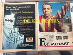 HAYAT SPOR DERGİSİ - 17 NİSAN 1974 - SAYI: 7 - GALATASARAY 1974 TAKIM KADROSU POSTERİ - TRABZONSPOR 1974 TAKIM KADROSU POSTERİ - ADANASPOR 1974 TAKIM KADROSU POSTERİ - FENERBAHÇE VE DİDİ - CEMİL TURAN - TJK HİPODROMDA ŞİKE İHBARI - ODHAN BAYKARA - MUHARREM ATİK - DR. ERTUĞRUL AKINCI - FENERBAHÇE, BEŞİKTAŞ - DOĞAN ATILGAN - FUJİ MEHMET - PERMA-SHARP REKLAMI - ARMAĞAN ASENA - ÖMER KARADAĞ - CEM ATABEYOĞLU - ARKA KAPAK RAŞİT KARASU, ADANA SPOR - POSTERLİ 32 SAYFA, TAM TAKIM SPOR DERGİSİ
