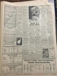YENİ SABAH GAZETESİ 9 ARALIK 1961 YIL :24 SAYI :8169--Kabine memur maaşlarını bir sene tehir için karar verdi ---Paris e gidecek Türk heyetleri dün belli oldu ---İzmir de ki DP ye müsaade edilmedi --Yüce Divanın hukuki olup olmadığı münakaşa edildi --Elleri stenli haydutlar Tatvan da dehşet saçıyor ---Atina nın iddiası Balkan Paktı ölmüş ---Düzce davasına hakimler bakmadı ---Alp Reel den ümit yok ---Eh çalışsak artık :Siyavuşgil --Belediye aracılara iş verilmemesini istiyor --Radyo Programları ---Katanga da kan akıyor --Kral Hüseyin tedavi için Londra da --Sinema :Hindistan Hudutlarında --Baby ,Ira nın çocuklarını kurtarmaya çalışıyor ---Kabine memur maaşlarını bir sene tehir için karar verdi --İzmir de ki DP ye müsaade edilmedi --Kutik sordu :Galatasaray ın Beşiktaş tan üstün nesi var ?--Günün maçı İzmir de Karşıyaka -Altınordu ---Fenerbahçe bu akşam dönüyor ---Japon güreş takımı pazartesi şehrimizde ---Kızını kurtardı kendisi öldü --