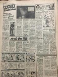 YENİ SABAH GAZETESİ 6 ARALIK 1961 YIL :24 SAYI :8166--Sisten bir taksi denize uçtu , bir kamyon dolmuşa çarptı ,7 ölü var : Görüş mesafesini 30 metreye indiren sis seferleri de aksattı --Kurdaş Memurlara zam yapardım dedi --Bakkal Musa ölümden kaçıyor ---DP nin Başkanı da içkiyi fazla kaçırdığı için konuşamadı ---Aylayı kaçıran mektup yolladı --Apaydın ,Soruşturma Kurulu ve Yüce Divan Anayasaya Aykırı Dedi ---AP Genel Merkezi Sıkıntıda ---Hariciyenin dürbünleri :Siyavuşgil --Eminönü yeni bir çarşı açıldı ---Tiyatrolar ,Radyo Programları ---Amerika nın feza da dönecek ilk pilotu hücreye girdi --Fenerbahçe -Fiorentina maçı bu gece --Pazar maçı hazırlığı başladı --Emre Güreş zevkle seyredilecek dedi --M.Paşa stadı inşaatı durdu --Patterson Mc Neeley i  dün gece nakavt etti ---103 Yaşında bir kadın kayboldu --İş şu ( 350) milyona mı kaldı ?---Kongre yerine kavga yaptılar ---Zabıta imar yönetmeliği geri kaldı --Sinemalar :Atlas :Sefiller ,Emek :Havana Casusu,İnci :Zavallı Necdet