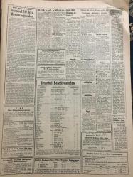 YENİ SABAH GAZETESİ 6 ARALIK 1961 YIL :24 SAYI :8166--Sisten bir taksi denize uçtu , bir kamyon dolmuşa çarptı ,7 ölü var : Görüş mesafesini 30 metreye indiren sis seferleri de aksattı --Kurdaş Memurlara zam yapardım dedi --Bakkal Musa ölümden kaçıyor ---DP nin Başkanı da içkiyi fazla kaçırdığı için konuşamadı ---Aylayı kaçıran mektup yolladı --Apaydın ,Soruşturma Kurulu ve Yüce Divan Anayasaya Aykırı Dedi ---AP Genel Merkezi Sıkıntıda ---Hariciyenin dürbünleri :Siyavuşgil --Eminönü yeni bir çarşı açıldı ---Tiyatrolar ,Radyo Programları ---Amerika nın feza da dönecek ilk pilotu hücreye girdi --Fenerbahçe -Fiorentina maçı bu gece --Pazar maçı hazırlığı başladı --Emre Güreş zevkle seyredilecek dedi --M.Paşa stadı inşaatı durdu --Patterson Mc Neeley i  dün gece nakavt etti ---103 Yaşında bir kadın kayboldu --İş şu ( 350) milyona mı kaldı ?---Kongre yerine kavga yaptılar ---Zabıta imar yönetmeliği geri kaldı --Sinemalar :Atlas :Sefiller ,Emek :Havana Casusu,İnci :Zavallı Necdet