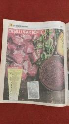 Hürriyet Kelebek 2 Gazete 26 Ocak 2017 Gaziantep Mutfağı Kış Yemekleri,Dövmeli Alaca Çorba Tarifi,Ekşili Ufak Köfte Tarifi,Buhara Pilavı Tarifi,Şam Tatlısı Tarifi,Kuru Pirpirim Aşı Tarifi