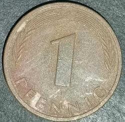 ALMANYA 1996 F  1 PFENNIG