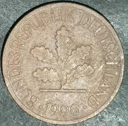 ALMANYA 1996 F  1 PFENNIG