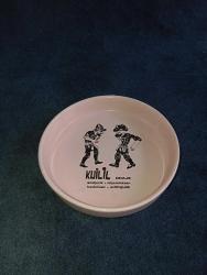 Hacivat Karagöz görselli çerezlik küllük porselen