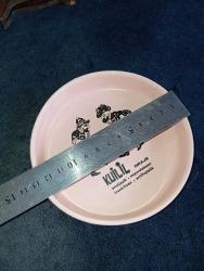 Hacivat Karagöz görselli çerezlik küllük porselen