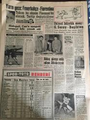YENİ SABAH GAZETESİ 5 ARALIK 1961 YIL :24 SAYI :8165--Manisa da Ayla nın benzeri bir kız bulundu --İnönü ,Bir -iki seneden fazlada gözüm yok dedi ---Ayla nın kaybı hükümet işi oldu --Adalet Bakanı idam cezasına aleyhtar --Nihat Erim insan hakları ile ilgili bir teklif  yaptı --Av tüfekleri iade edilecek ---Ulubatlının burcu gizli otel olmuş ---Adam öldürmeğe gelen iki kiralık katil ele geçirildi ---Trafik kazaları :5 kişi öldü ,5 te yaralı var ---İnönü nün dünkü kabulleri ---Huzur Faslı :Siyavuşgil --Şehrimizde 900 bin çeki odun satıldı --Tiyatrolar ,Radyo Programları --Ruslar nükleer denemelere devam edeceklerini açıkladı ---İran da asker kaçakçılığı --Ekmek 5 kuruş ucuzlatılıyor ---Başkanların ne giyeceği halledilemedi --Taş atıp göz çıkaran çocuk mahkum oldu ---Yarın gece :Fenerbahçe-Fiorentina --İkinci büyük maç :Galatasaray -Beşiktaş ---Akbaş güreşe veda ediyor .Atlı da cezalı --Feyzioğlu otomobille binmiyor ---