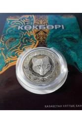 Kökbörü Bozkurt 100 Tenge Kazakistan Hatıra Parası