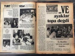 HAYAT SPOR DERGİSİ - 31 TEMMUZ 1974 - SAYI: 22 - FENERBAHÇE 1974 TAKIM KADROSU POSTERİ - KAMURAN YAVUZ POSTERİ - ADNAN SUVARİ POSTERİ - YENER ÇOKYAŞAR POSTERİ - KEMAL BATMAZ POSTERİ - DAYANIŞMA KUPASINI KAZANAN FENERBAHÇE - CEMİL TURAN - TÜMGENERAL REFİK IŞITMAN - BEŞİKTAŞ - NECDET NİŞ - SABRİ HOCA - KUBİLAY GASPIRALI - AYHAN KIYAK - SAKARYASPOR - TUNCER CEBECİ - ZİYA ŞENGÜL - SERKAN ACAR - TARIK YAMAÇ - DR. TARIK ÖZERENGİN - EDDY MERCKX 9 MİLYON KAZANDI - ZAGALLO - ERDOĞAN GÜRHAN - DR. ERTUĞRUL AKINCI - BURHAN FELEK - ÖMER KARADAĞ - CEM ATABEYOĞLU - ALAETTİN METİN - BEHİÇ KILIÇ ARKA KAPAK, GALATASARAY, METİN KURT POSTERİ - POSTERLİ 32 SAYFA TAM TAKIM SPOR DERGİSİ