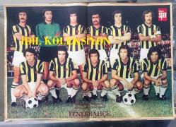 HAYAT SPOR DERGİSİ - 31 TEMMUZ 1974 - SAYI: 22 - FENERBAHÇE 1974 TAKIM KADROSU POSTERİ - KAMURAN YAVUZ POSTERİ - ADNAN SUVARİ POSTERİ - YENER ÇOKYAŞAR POSTERİ - KEMAL BATMAZ POSTERİ - DAYANIŞMA KUPASINI KAZANAN FENERBAHÇE - CEMİL TURAN - TÜMGENERAL REFİK IŞITMAN - BEŞİKTAŞ - NECDET NİŞ - SABRİ HOCA - KUBİLAY GASPIRALI - AYHAN KIYAK - SAKARYASPOR - TUNCER CEBECİ - ZİYA ŞENGÜL - SERKAN ACAR - TARIK YAMAÇ - DR. TARIK ÖZERENGİN - EDDY MERCKX 9 MİLYON KAZANDI - ZAGALLO - ERDOĞAN GÜRHAN - DR. ERTUĞRUL AKINCI - BURHAN FELEK - ÖMER KARADAĞ - CEM ATABEYOĞLU - ALAETTİN METİN - BEHİÇ KILIÇ ARKA KAPAK, GALATASARAY, METİN KURT POSTERİ - POSTERLİ 32 SAYFA TAM TAKIM SPOR DERGİSİ