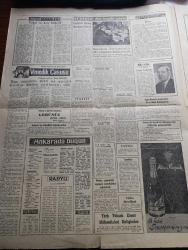 Zafer Gazetesi - 27 Şubat 1960 - Demokrat Parti Türkiye'de Vicdan Hürriyetinin Bekçisidir Yazan Bahadır Dülger Köşe Yazısı - Maarif Nafia Ticaret Ve Sağlık Vekaletlerinin Bütçeleri Kabul Olundu - İktisadi İstiklal Savaşımızın Nafia Cephesinde Sağladığı Büyük İnkişaf - Demokrat Parti'ye İltihak Eden Hürriyet Partililerin Başvekil Adnan Menderes'e Telgrafları - Celal Bayar Karaşi'de - Nafia Bütçesinin Dünkü Müzakereleri - Belgeli Köy Enstitüsü Talebeleri İle Alakalı Yeni Bir Kanun Teklifi - Prenses Margaret Nişanlandı -  İsmet İnönü'nün Dokunulmazlığının Refi İsteniyor - Hadley Chase'in En Güzel Eseri Venedik Casusu Türkçe'ye Çeviren Rasih Minkari Yazı Dizisi - Ankara'da Bugün Sinema Tiyatro Programı - Kostümlü Baloda Müsabaka Olacak - Riyaseticumhur Orkestrası İkinci Turnesinden Döndü - Arzu Tramvayı Sanat Severlerde - Dünya Çapındaki İspanyol Sanatkarları Ankara'da - İsrail Hudutlarında Durum Gerginleşiyor - Anthony Eden'in Siyasi Hatıraları Yazı Dizisi - Sovyet Rusya Japonya'ya Nota