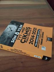 SON 8 YILIN TYT- MSÜ ÇIKMIŞ SINAV SORULARI  -  2014 -2021 TÜM DERSLER TEK KİTAP TAMAMI ÇÖZÜMLÜ