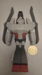 VİNTAGE 2008 YILI MC DONALDS  PROMOSYON TRANSFORMERS MEGATRON 5 HASBRO TARAFINDAN ÜRETİLMİŞ KULLANILMIŞ