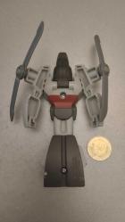 VİNTAGE 2008 YILI MC DONALDS  PROMOSYON TRANSFORMERS MEGATRON 5 HASBRO TARAFINDAN ÜRETİLMİŞ KULLANILMIŞ