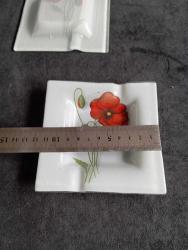 2 adet çiçekli ViNTAGE küllük