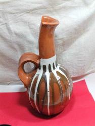 EL YAPIMI PİŞMİŞ TOPRAK SÜRAHİ