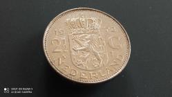 2  1/2 GULDEN HOLLANDA 1972