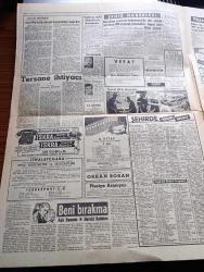 Hürriyet Gazetesi - 10 Mart 1960 - Generalliğe Yükselme Şartları Değiştiriliyor - Dil Bilen İhtisası Olan Albay General Olacak - Sukarno'nun Sarayına Bir Jet Tayyaresi Ateş Açtı - Tercüman Gazetesinden 3 Kişi 10 ar Aya Mahkum Edildi - CHP'de İkiliğe Karşı Mücadele - Nüfusu Artan İstanbul'un Dertleri De Kabarıyor - Amerikalı Savcı Morrison'un 3 Yıl Hapsini Ve Ordudan İhracını İstedi - Salacak Canavarı - Beni Bırakma Aşk Romanı Yazan Harold Robbins Yazı Dizisi - Topkapı'daki Hadiselerin Duruşması - Kalp Aldanmaz Aşk Ve Macera Romanı Çizen Faruk Geç - Mısır'daki Türk Vakıflarının İçyüzü - Küba'da Bir Sanayicinin 400 Milyon Türk Lirası Tutan Servetine El konuldu - Bu Yıl Moda Olan Çamaşırlar - Yılların Ardından Yazan Muazzez Tahsin Berkand Yazı Dizisi - Beşiktaş 4  Karagümrük 1 - Federasyon Kupası Basketbol Karşılaşmaları Dün Başladı - Avrupa Şampiyon Kulüpler Kupası Dömifinalinde Real Madrid Barcelona İle Karşılaşacak - Fenerbahçe'nin Yeni Stadı 15 Milyon Liraya Mal Olacak