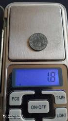 1 Reichspfennig 1940  NAZİ ALMANYASI