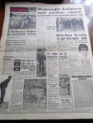 Akşam Gazetesi - 15 Şubat 1961 -  Celal Yardımcı Hakikati Burada Öğrendik Dedi - Anayasa Seçim Günü Halk Oyuna Sunulacak - Öğrenci Bursları Pazarlıkla Arttırıldı - Milyarlık Mirası Almaya Mısır'a Giden 9 Mirasçı - Lumumba'nın Katli Nefretle Karşılandı - Elektrik İşletmeleri Tek Elde Toplanacak - Kennedy Ankara'ya Yeni Elçi Tayin Etti - Yeni Türkiye Partisi Kurucuları Dün Çalıştılar - Hülagünün Gözdesi Çizen Suat Yalaz - Ateşli Kız Gina Yazan George Albert Gley Yazı Dizisi -  Fırıncılar Fabrika Kurmayı Kabul Etti - 1961 Yılı Balolar Mevsimi Açıldı - Günah Maskesi Aşk Ve His Romanı Resimleyen Remzi - Kont Senlibenli Çizgi Roman - Nazlı İle Hamza Çizgi Roman - Yaralı Gönül Çizgi Roman - Vadiler Hakimi Çizgi Roman - Bursa'da Bir Sanat Gecesi - Sevil Berberi Operası - Gölgeler ve İnsanlar Yazan Victoria Holt Yazı Dizisi - Vasco De Gama Fenerbahçe İle Oynamak İstiyor - Metin Oktay Bu Sezon 35 Gol Atacağım Dedi - Devlet Vekili Hayri Mumcuoğlu Kulüplere Mali Yardımı Vadetti - Futbol Sahası Mı