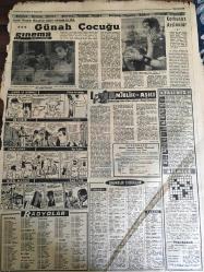 YENİ SABAH GAZETESİ 18 OCAK 1964 YIL :26 SAYI :8927---Londra Konferansı Çıkmaza Doğru Gidiyor --Şiddetli kar ve soğuk bütün yurtta hayatı felce uğrattı --Rum polislerinin baskını  akım kaldı ---F.B li Büfeyi soyan G.S lı iki hırsızı BJK li polisler yakaladı --Mahalli seçimlerde 21 milyon lira harcandı --Komisyonda Sağlık Bütçesine 7 Milyon Lira İlave Yapıldı --Hz. Muhammed Hakkında Yeni Bir Kitap --Yarım Milyoncuk :Siyavuşgil ---Arap Devlet Başkanları İsrail i Cezalandıracak Plan Hazırladılar ---İki Amerikalı diplomat Zengibar da tevkif edildi ---Sinema :Günah Çocuğu---Sinemalar :Atlas : Korkusuz Arslanlar ,Emek :Pepe ,Konak :Tek Başına---Milli ligin ikinci devresi başlıyor --Merkez Ceza Heyeti Namzetleri Belli Oldu --Galatasaray Steau rövanş maçı bugün --Avrupa karmasına seçilen oyuncular bugün açıklanıyor ---Milli Lig İkinci Devre Fikstürü --Nedim tedavi için  İtalya ya gidiyor---Bugün Sandys ile görüşecek olan Denktaş daha prensipte bile anlaşma olmadı dedi --