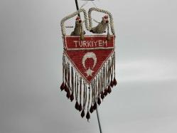 Cezaevi İşi Cam Boncuk Türkiye MAşallah Araç Süsü - Duvar Süsü Maşallah KUŞ - Boncuk Sanatı