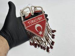 Cezaevi İşi Cam Boncuk Türkiye MAşallah Araç Süsü - Duvar Süsü Maşallah KUŞ - Boncuk Sanatı