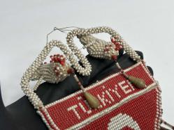 Cezaevi İşi Cam Boncuk Türkiye MAşallah Araç Süsü - Duvar Süsü Maşallah KUŞ - Boncuk Sanatı