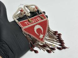 Cezaevi İşi Cam Boncuk Türkiye MAşallah Araç Süsü - Duvar Süsü Maşallah KUŞ - Boncuk Sanatı