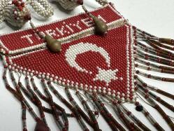 Cezaevi İşi Cam Boncuk Türkiye MAşallah Araç Süsü - Duvar Süsü Maşallah KUŞ - Boncuk Sanatı