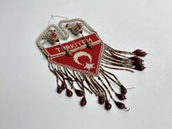 Cezaevi İşi Cam Boncuk Türkiye MAşallah Araç Süsü - Duvar Süsü Maşallah KUŞ - Boncuk Sanatı