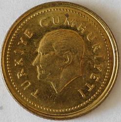 Türkiye Cumhuriyeti  1999 Yılı 5000 Lira  8099