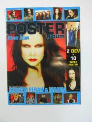 Blue Jean Poster Albüm - 10 Poster + Sticker - Şebnem Ferah, Manga