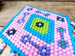 Eskilerden Plastik Makrome - Nazar Boncuklu Duvar Süsü - El İşi Nazarlık