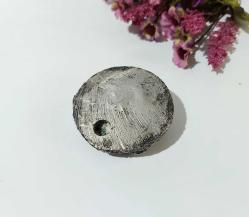 Eskilerden Gümüş Kaplama Nazarlık - Cam NAzar Boncuğu - Duvar Süsü - Nazar Boncuklu Duvar Dekoru - Süs - 002