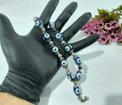 Eskilerden Tesbih - Eski Nazar Tespih - Duvar süsü - El İşi Nazarlık - El İşi Sallama