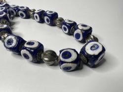 Eskilerden CAM Tesbih - Eski Nazar Tespih - Duvar süsü - El İşi Nazarlık - ÇOK BÜYÜK