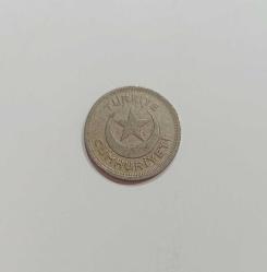 1939 YILI 5 KURUŞ NİKEL ÇİL ALTI KONDİSYONDA