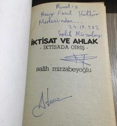 İKTİSAT VE AHLAK İktisada Giriş - İMZALI -