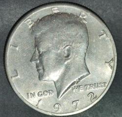 AMERİKA  1972   HALF DOLAR  YARIM DOLAR