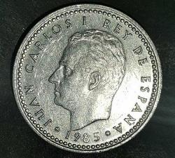 İSPANYA  1985    1 PESETA