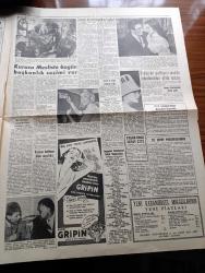Havadis Gazetesi - 9 Ocak 1961 - Bakanlar Kurulunun Toplantısı - New York Times Türkiye'yi Övüyor- Kurucu Mecliste Bugün Başkanlık Seçimi Var - Cezayir İçin Referandum Başladı - Et Fiyatları İşkembecileri Sıkıntıya Soktu -  Beyaz Bir Fil Bulundu - Yaşar Doğu Vefat Etti - Esnaf Kredi Bankasının Tasfiyesi Lüzumlu Görüldü - Açış Nutku Yazan Orhan Seyfi Orhon Köşe Yazısı - Bu Ceset Kimin Yazan W. J. Yazı Dizisi - Gazetelerden Başlıklar -  Buğday Un Ekmek Yazan Ruhi Yıldırım - Kübada Durum - Üniversite Köşesi - 60 Lık Gary Cooper Cazibe Kralı Seçildi - Affetmeyen Kadın Yazan Jean P. Moerau Yazı Dizisi - Belçika Kraliçesi İle Kralının Gizli Dertleri - Ordu Milli Takımımız Irak Takımını Yendi 4 1 -  İzmir'de Beşiktaş Rapid'i Mağlup Etti - Balkan İkincileri Turnuvasında Fenerbahçe Levski Yenişemedi