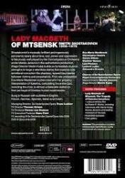 Dvd -Shostakovich: Lady Macbeth of Mtsensk